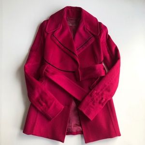 Costume National Wool Jacket XXS 00 Magenta